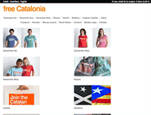 Tablet Screenshot of freecatalonia.com